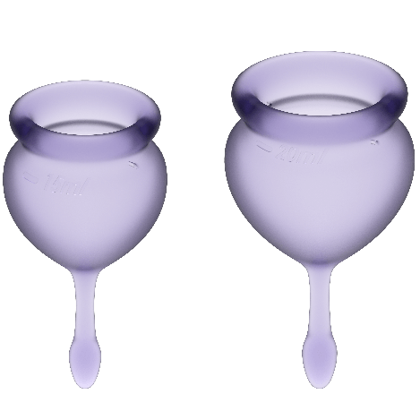 Satisfyer Feel Good menskopp lila 15 och 20 ml