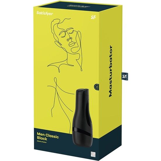 Satisfyer Men Classic masturbator för män i svart