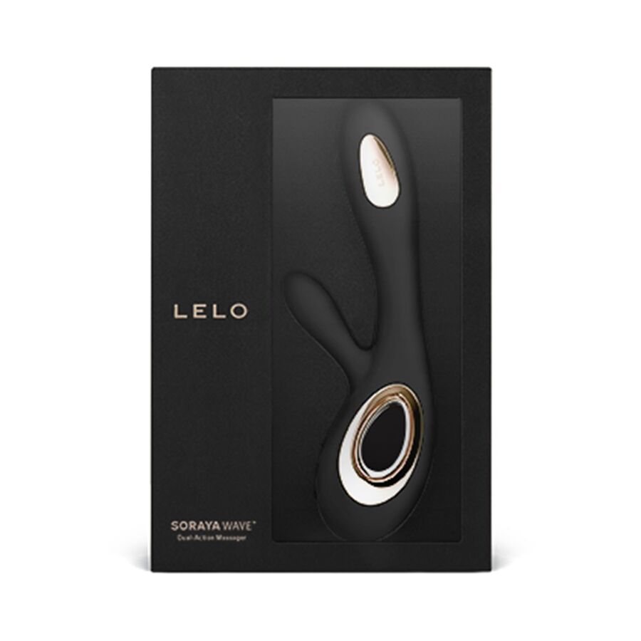 LELO SORAYA WAVE vibrator rabbit i svart