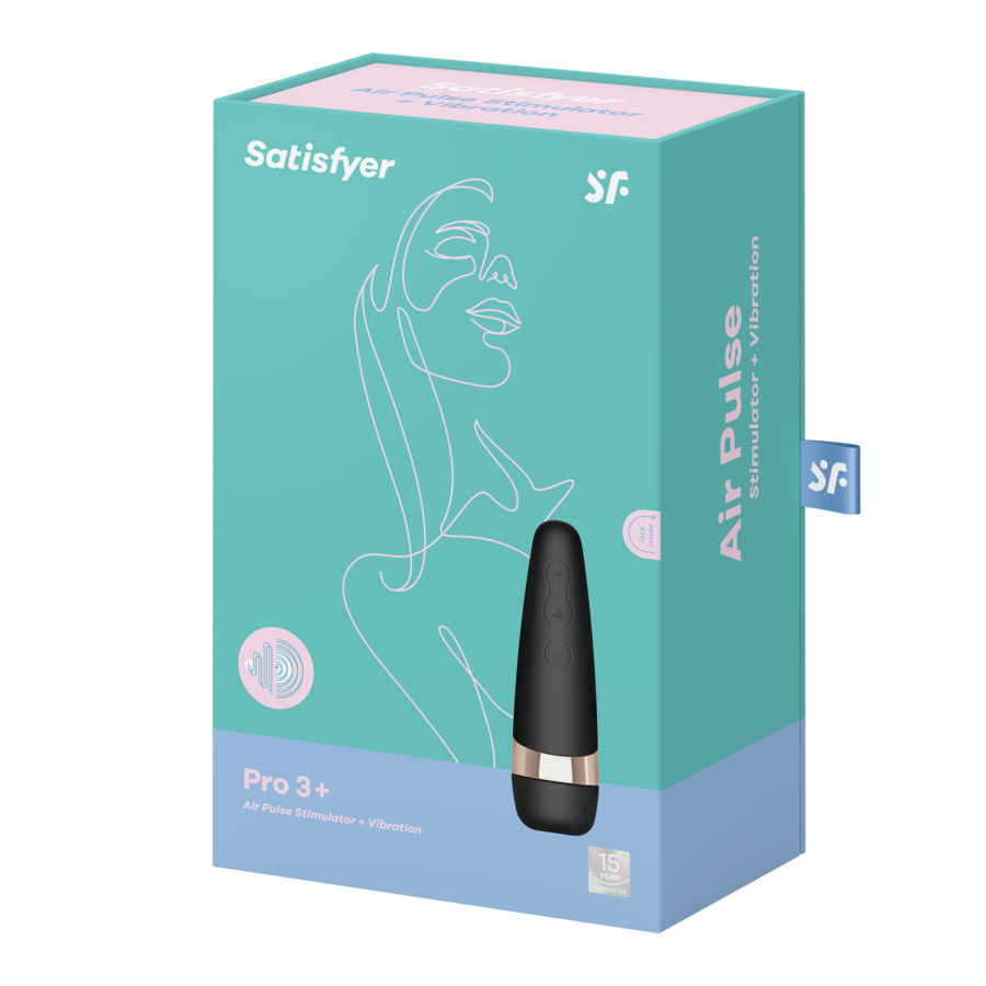 Satisfyer Pro 3 Vibration 2020 Edition för klitorisstimulering
