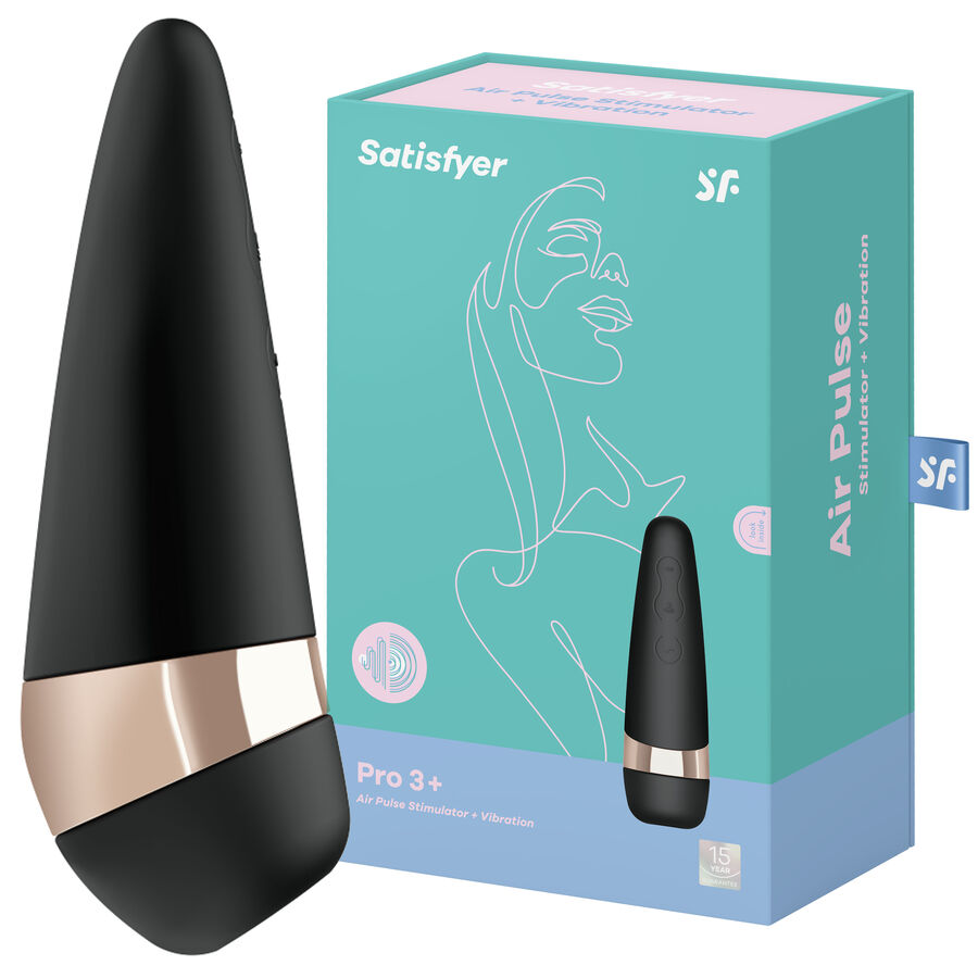 Satisfyer Pro 3 Vibration 2020 Edition för klitorisstimulering