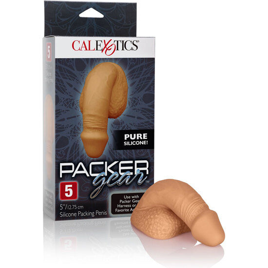 Silikon Packing Penis 12,75 cm i karamellfärg
