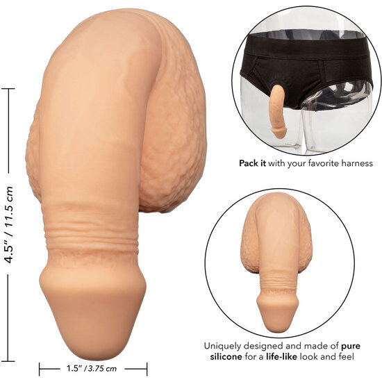CALEXOTICS Silicone Packing Penis 12,75 cm i köttfärg