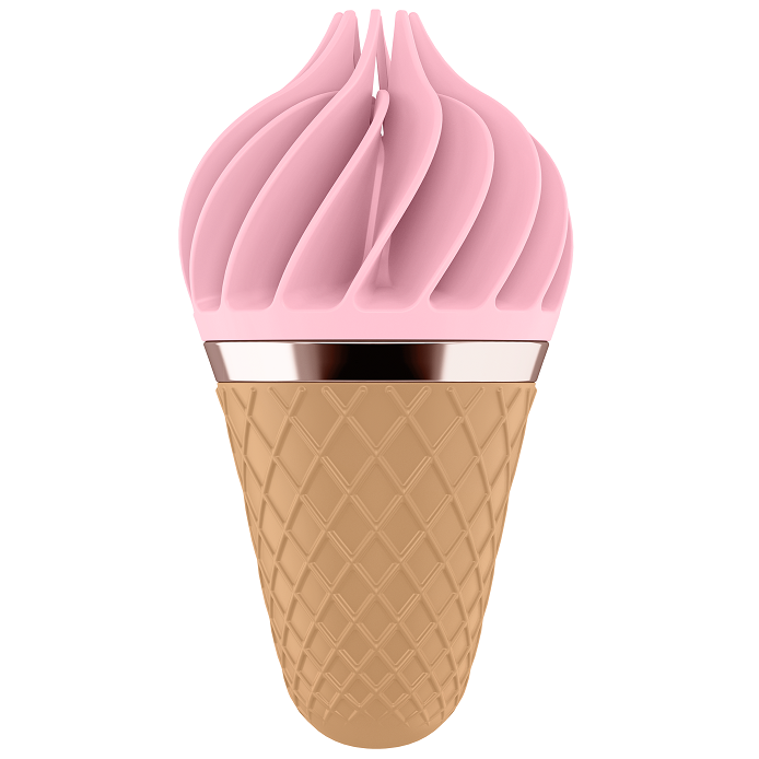 Satisfyer Sweet Treat Spinnator i brun och rosa