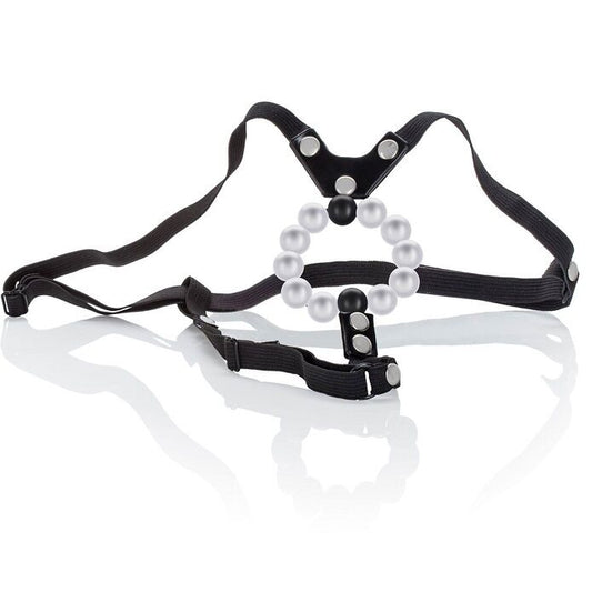 CALEXOTICS - LOVERS THONG MED PLEASURE PEARLS