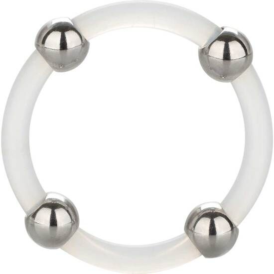 CALEXOTICS - SILIKONRING MED STÅLBEAD L