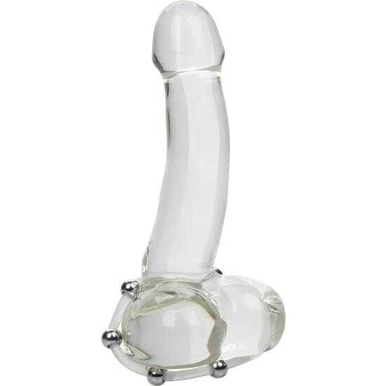 CALEXOTICS - SILIKONRING MED STÅLKULOR XL