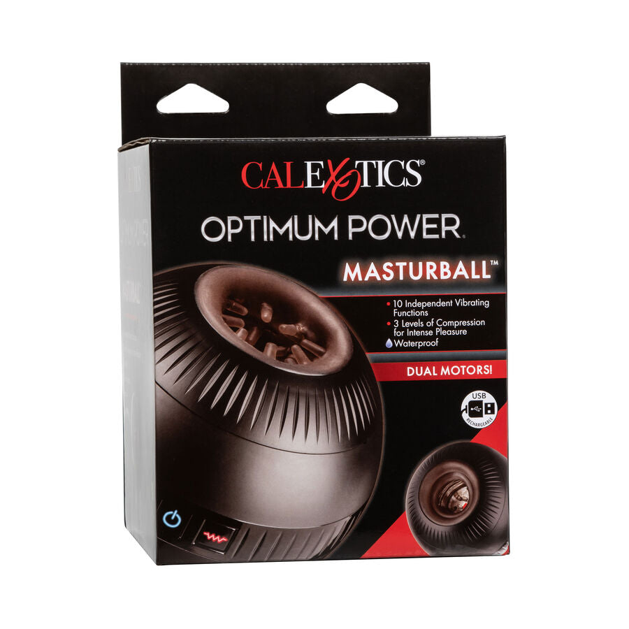 CALEXOTICS Optimum Power Masturball med vibrationsfunktioner