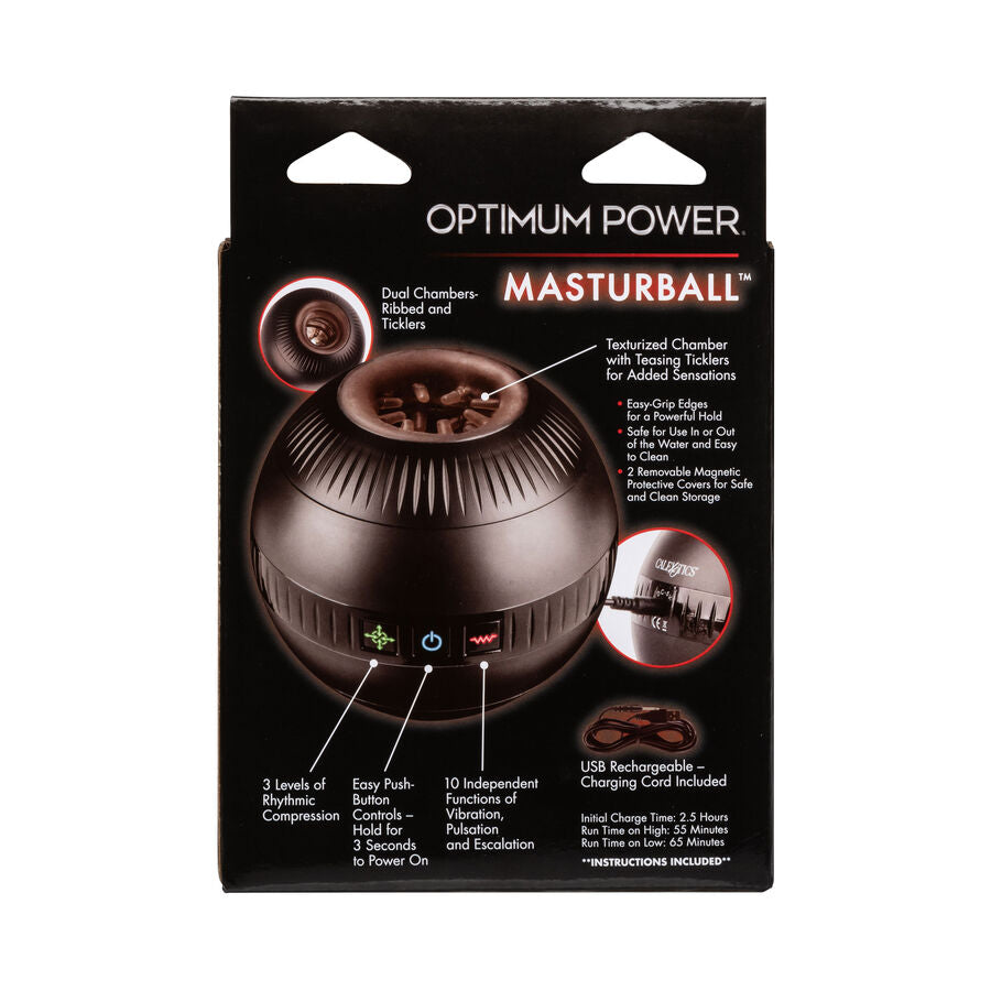 CALEXOTICS Optimum Power Masturball med vibrationsfunktioner