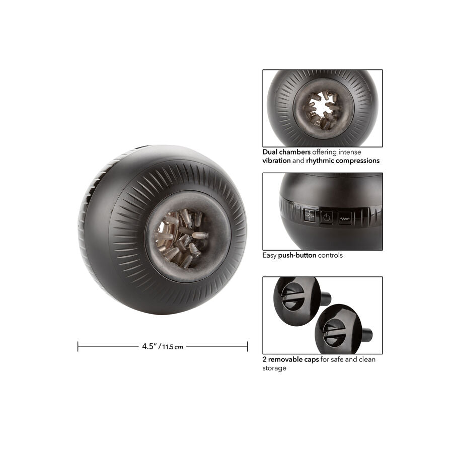 CALEXOTICS Optimum Power Masturball med vibrationsfunktioner
