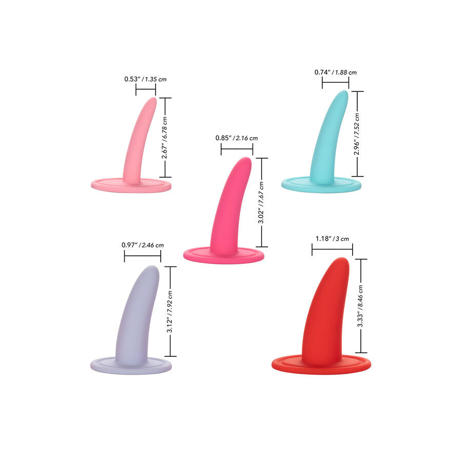 CALEXOTICS 5-delars bärbar dilatorset