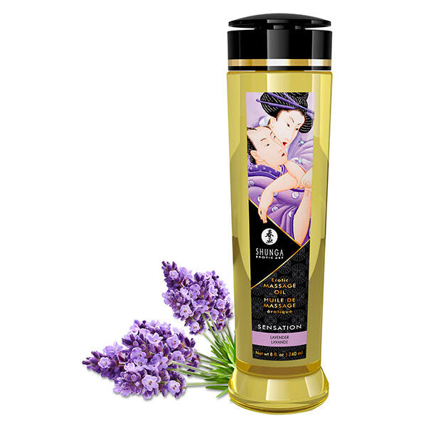 SHUNGA Sensation erotisk massageolja 240 ml