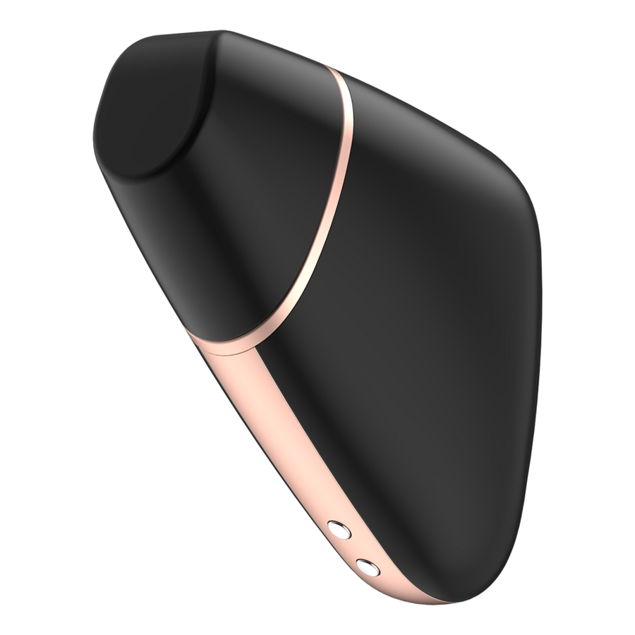 Satisfyer Love Triangle Air Pulse Stimulator och vibrator i svart