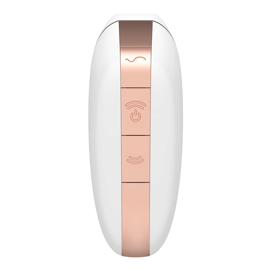Satisfyer Love Triangle Air Pulse Stimulator i vit färg