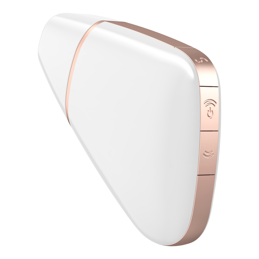 Satisfyer Love Triangle Air Pulse Stimulator i vit färg