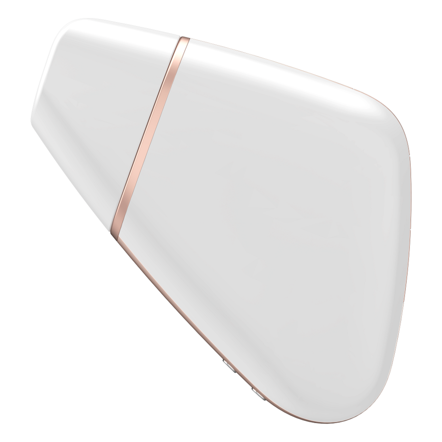 Satisfyer Love Triangle Air Pulse Stimulator i vit färg