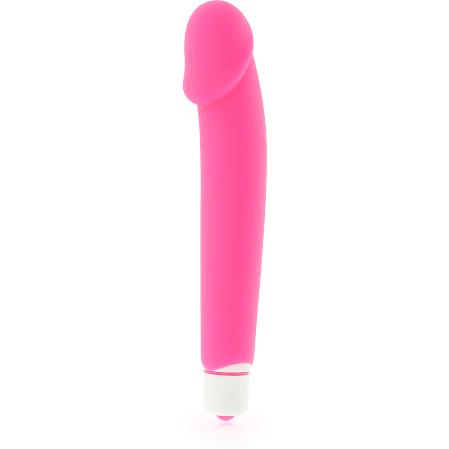 DOLCE VITA realistisk rosa silikonvibrator