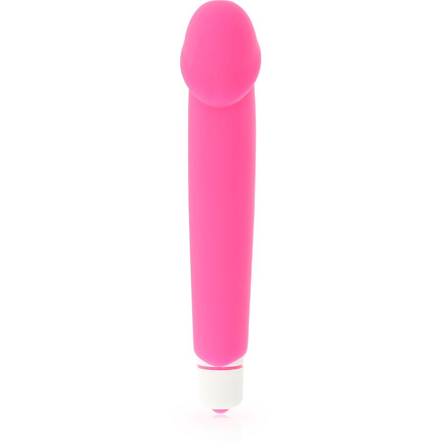 DOLCE VITA realistisk rosa silikonvibrator