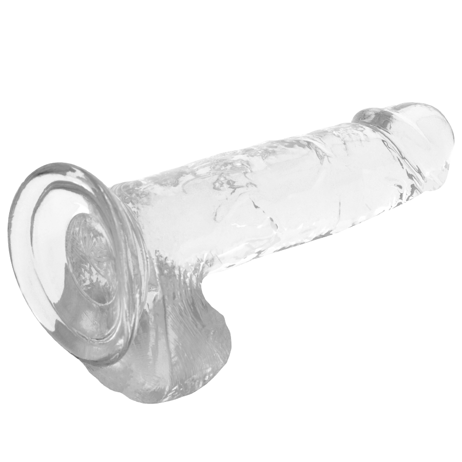 X RAY klar penis med bollar, 20 cm