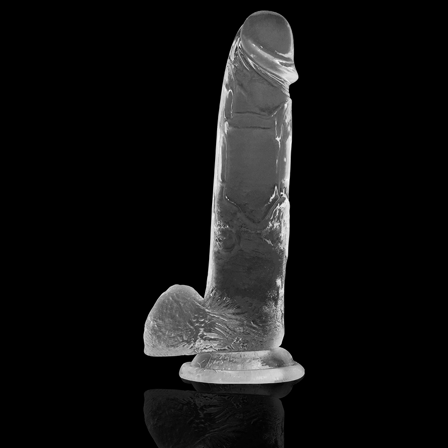 X RAY - Klar Penis med Bollar 22 CM -O- 4.6 CM