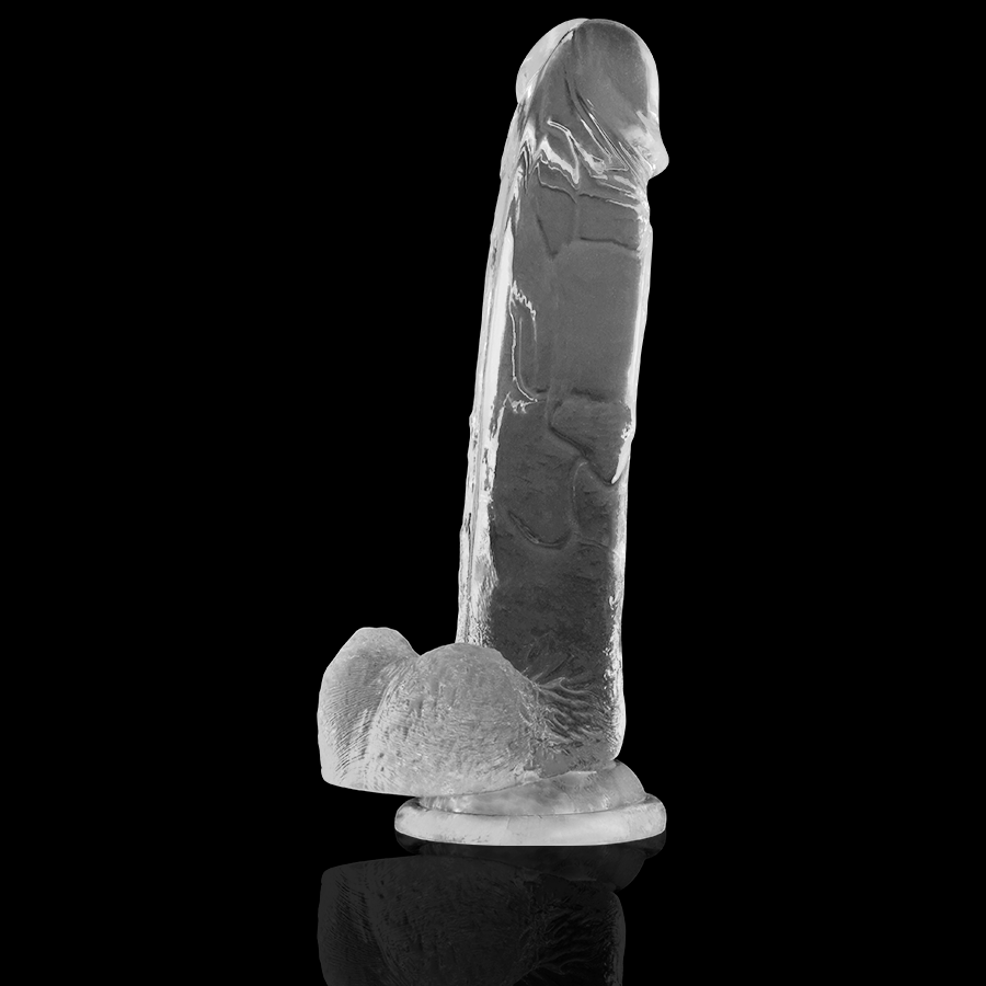 X RAY - Klar Penis med Bollar 22 CM -O- 4.6 CM