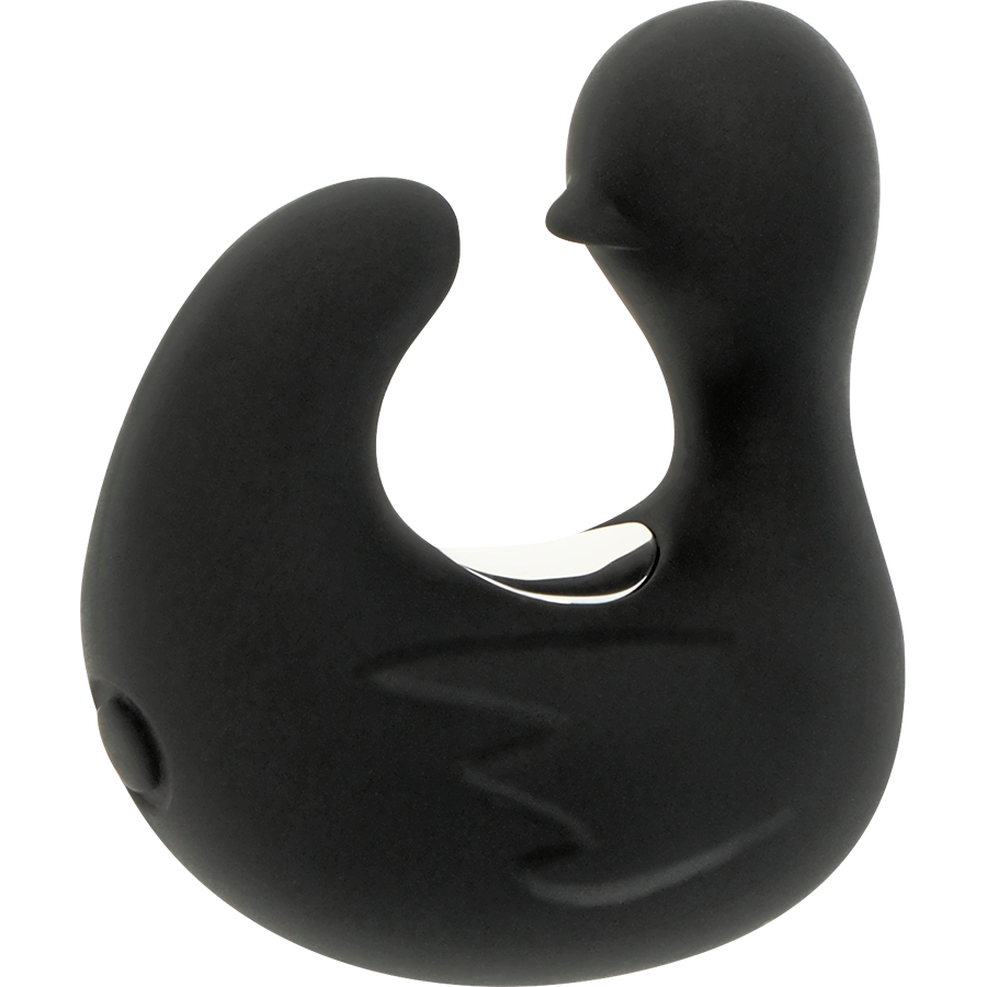 BLACK&SILVER Ducky - Återladdningsbar silikonstimulator