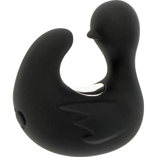 BLACK&SILVER Ducky - Återladdningsbar silikonstimulator