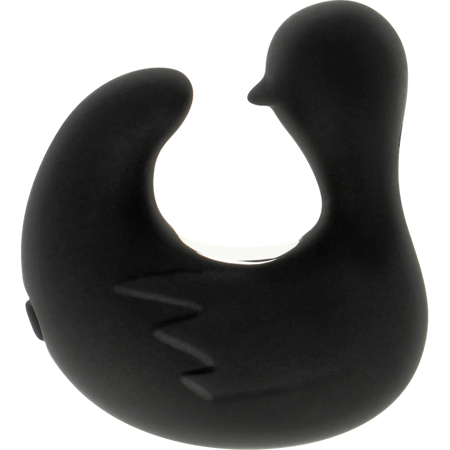 BLACK&SILVER Ducky - Återladdningsbar silikonstimulator