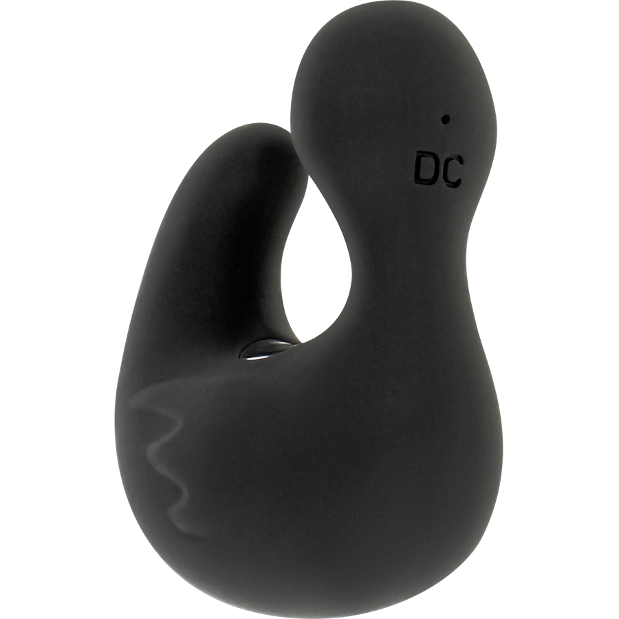 BLACK&SILVER Ducky - Återladdningsbar silikonstimulator