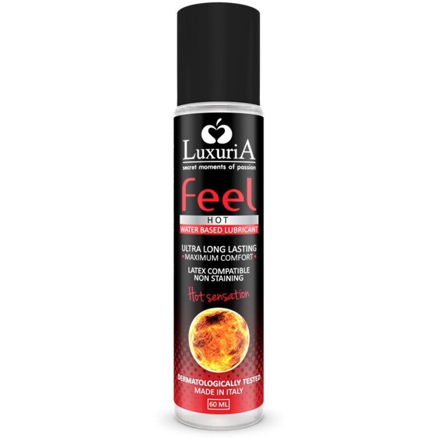 Luxuria Feel Hot Sensation vattenbaserat glidmedel 60 ml