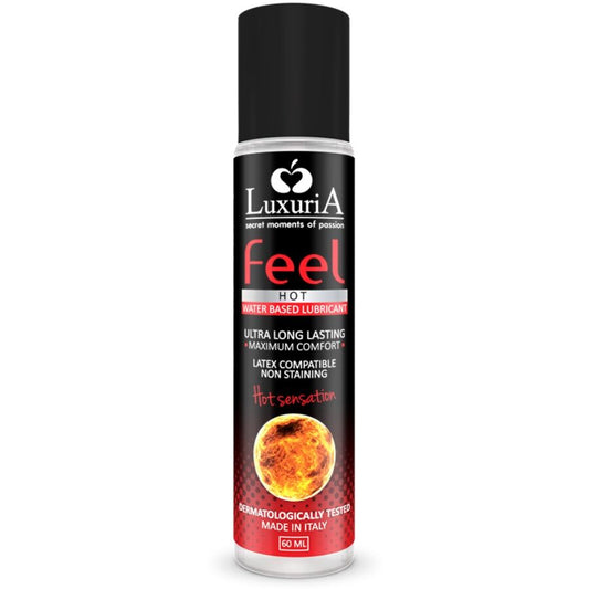 Luxuria Feel Hot Sensation vattenbaserat glidmedel 60 ml