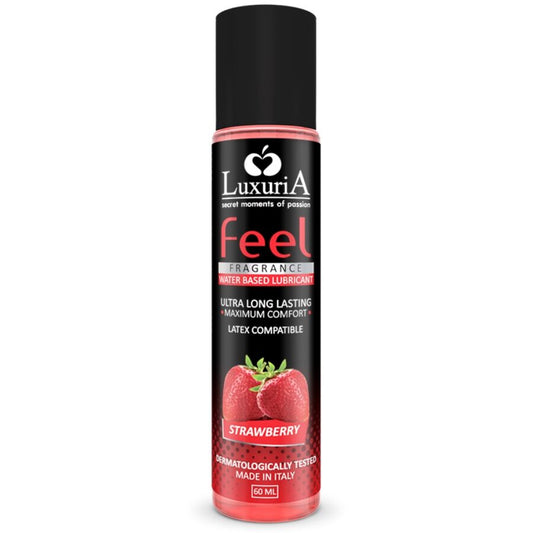 INTIMATELINE - LUXURIA FEEL STRAWBERRY VATTENBASERAT GLIDMEDEL 60 ML
