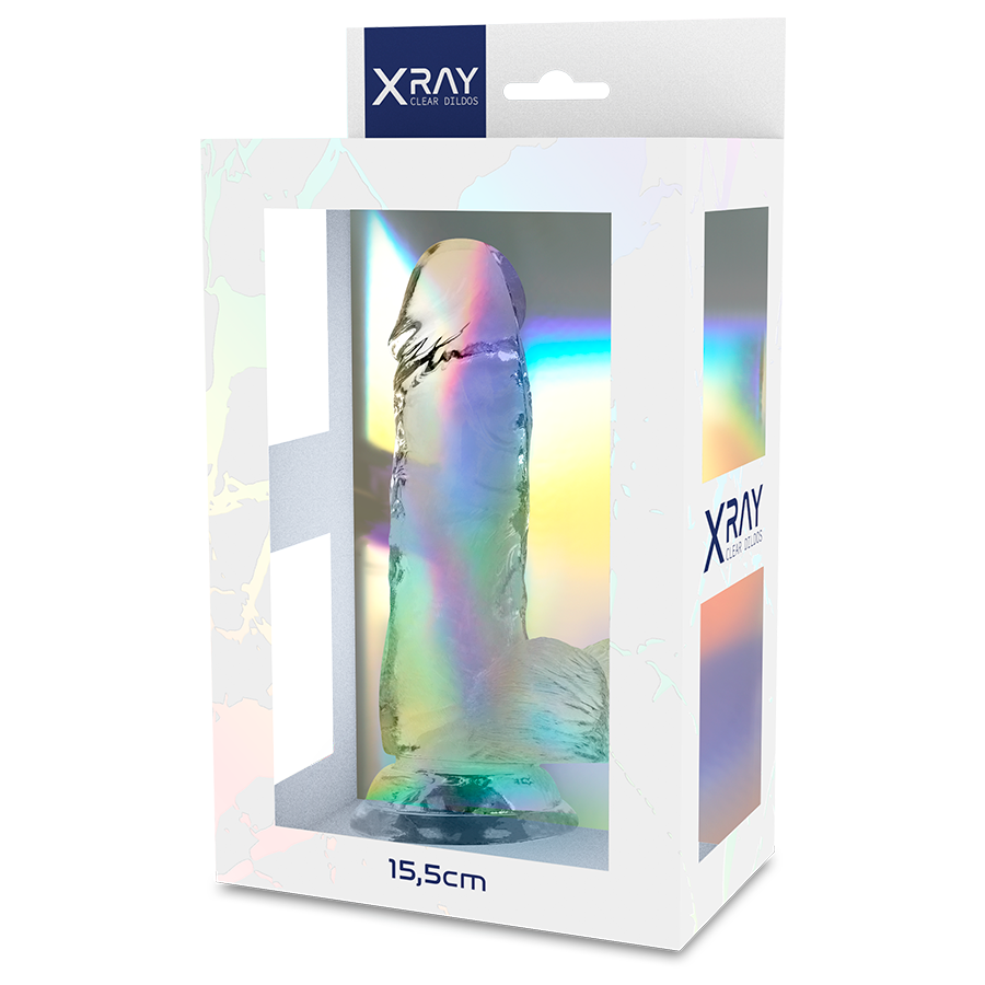 X RAY - KLAR PENIS MED BOLLAR 15.5 CM -O- 3.5 CM