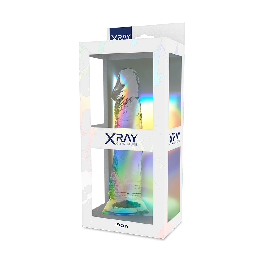 X Ray Clear dildo 19 cm