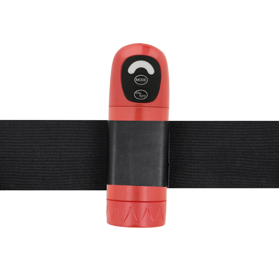 HARNESS ATTRACTION - RNES DANIEL MED VIBRATION OCH ROTATION 18 CM -O- 3.5 CM