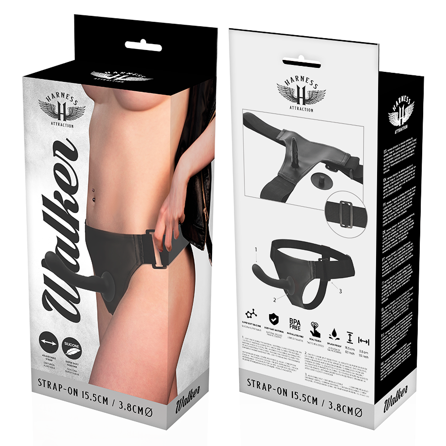 Harness Attraction RNES Silicone Walker G-Spot 15,5 cm