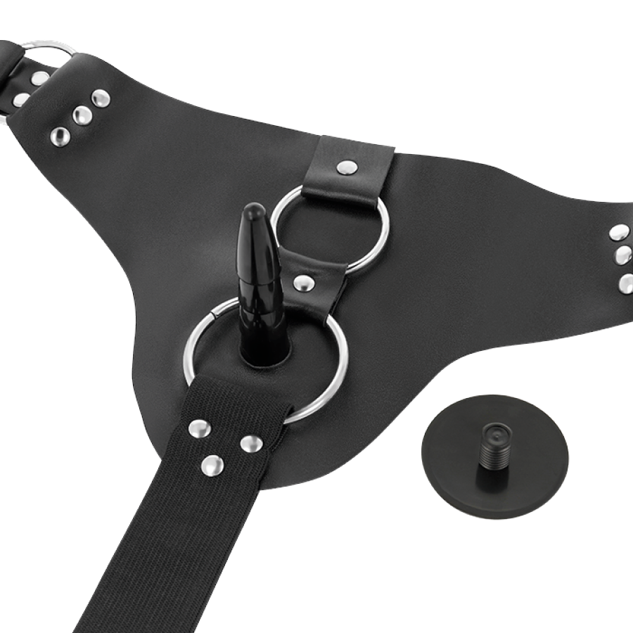 Harness Attraction RNES Taylor Deluxe sele med realistisk penis 18 cm