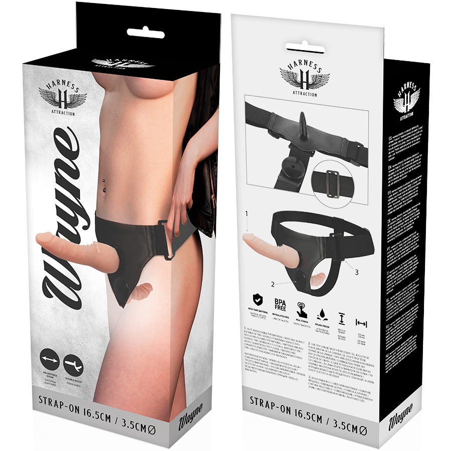 Harness Attraction Wayne Double Penetration 16,5 cm