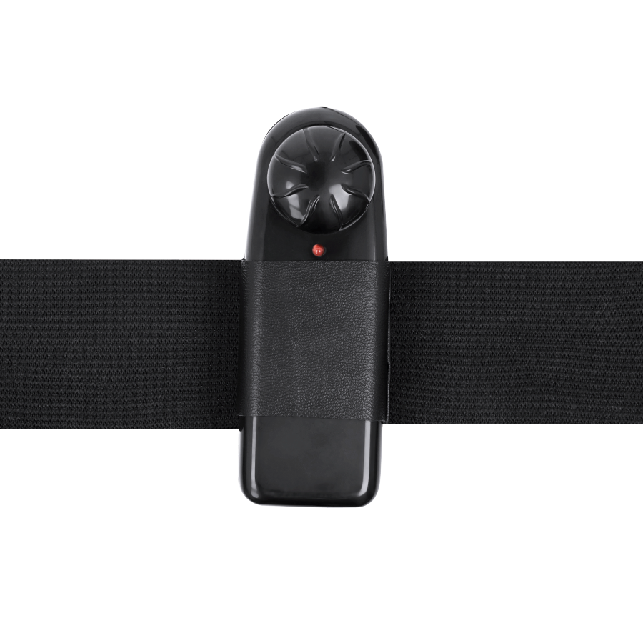 Hallow-harnes med vibrator 15 cm i naturlig färg
