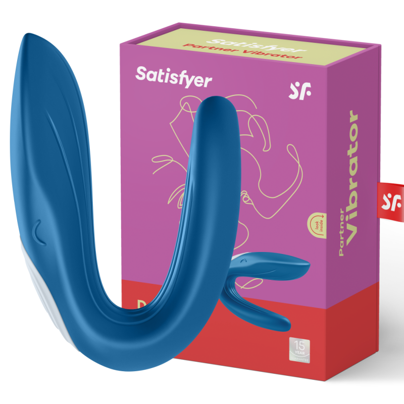 SATISFYER Partner Toy Whale Vibrator för båda parter