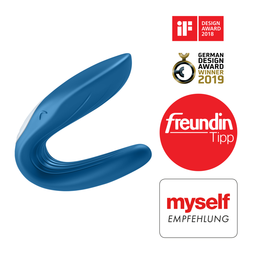SATISFYER Partner Toy Whale Vibrator för båda parter