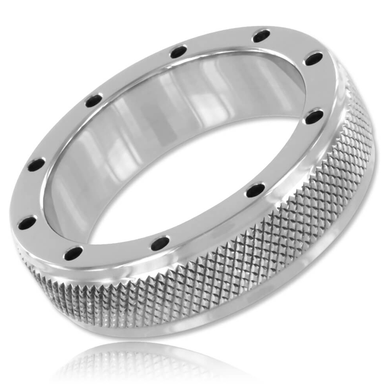 METAL HARD metallring för penis och testiklar 50 mm