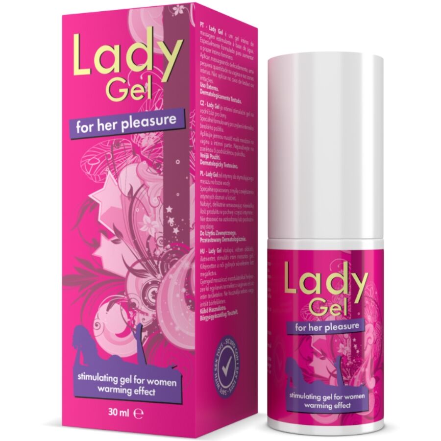 INTIMATELINE - LADY GEL FÖR GER PLEASURE STIMULERANDE GEL MED VÄRMEEFFEKT ELLA 30 ML