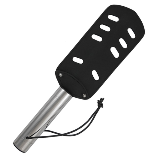 METAL HARD - THE PADDLE ORIGINAL LÄDER OCH METALL - MED HÅL