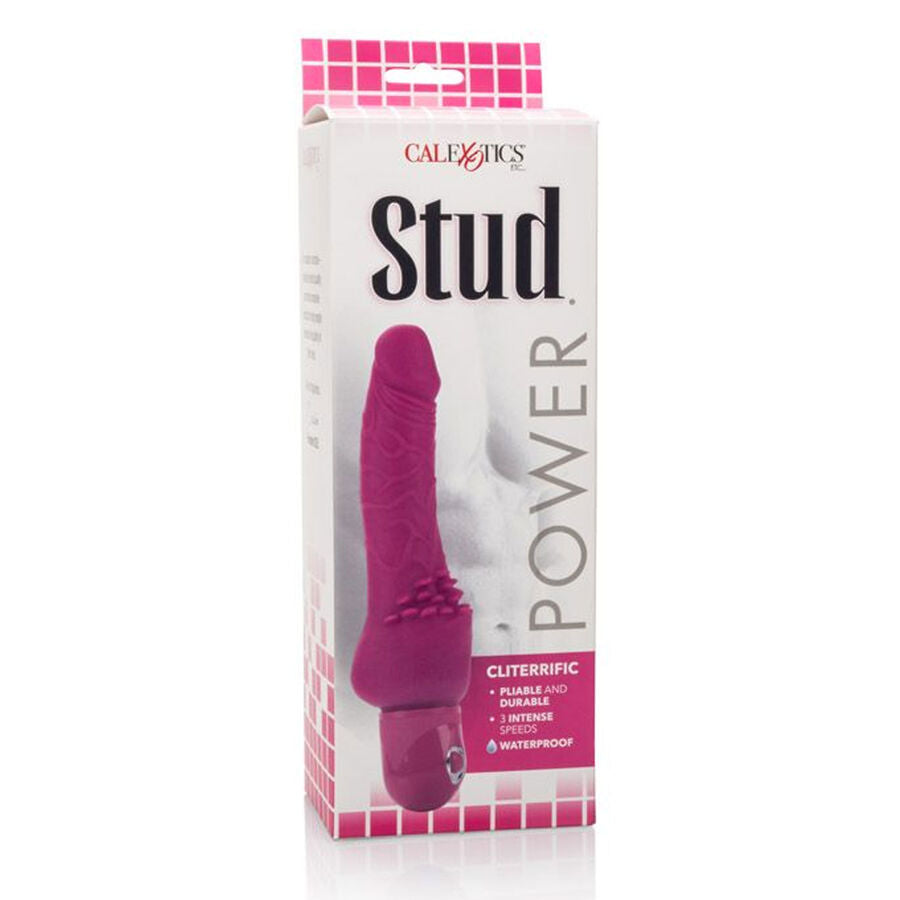 Power Stud Cliterrific vibrator i rosa