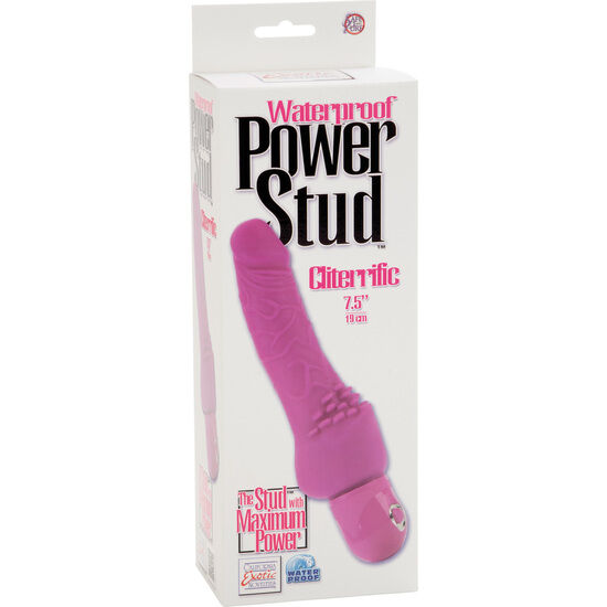 Power Stud Cliterrific vibrator i rosa