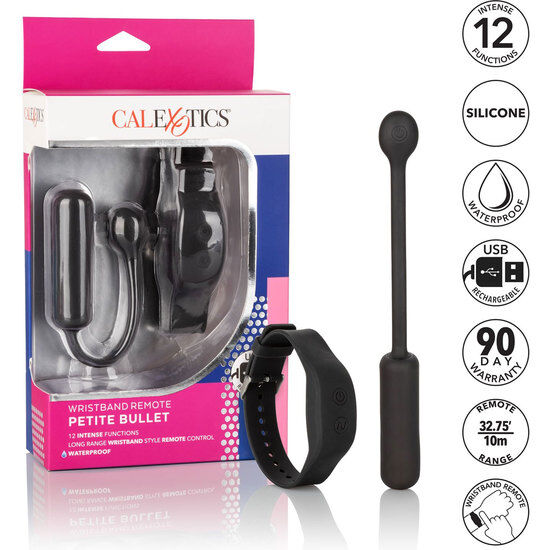 CALEXOTICS Handledarfjärrad Petit Bullet, kraftfull mini vibrator