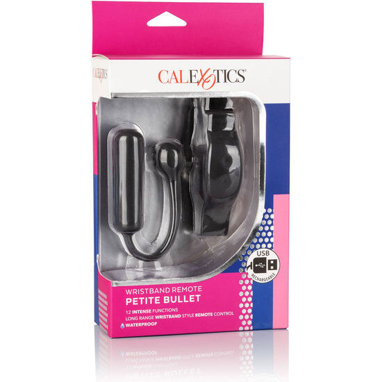 CALEXOTICS Handledarfjärrad Petit Bullet, kraftfull mini vibrator