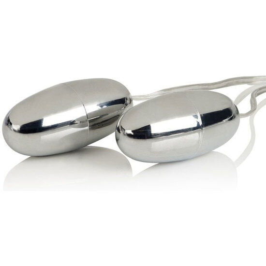 CALEXOTICS - VIBRERANDE KULOR SILVER DUO