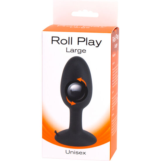 SEVEN CREATIONS Roll Play Plug i silikon, stor